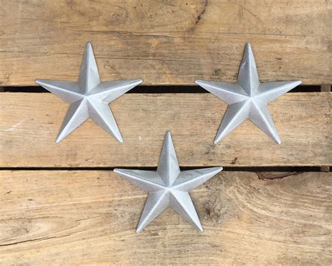 small decorative metal stars